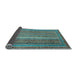 Sideview of Abstract Light Blue Modern Rug, abs2609lblu