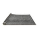 Sideview of Abstract Gray Modern Rug, abs2609gry