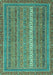 Abstract Turquoise Modern Rug, abs2609turq