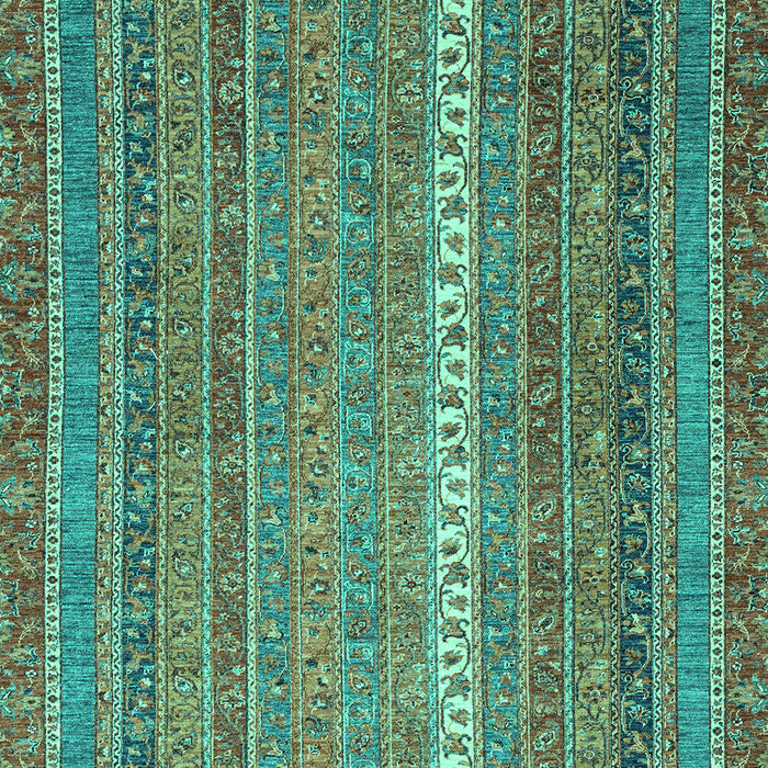 Abstract Turquoise Modern Rug, abs2609turq