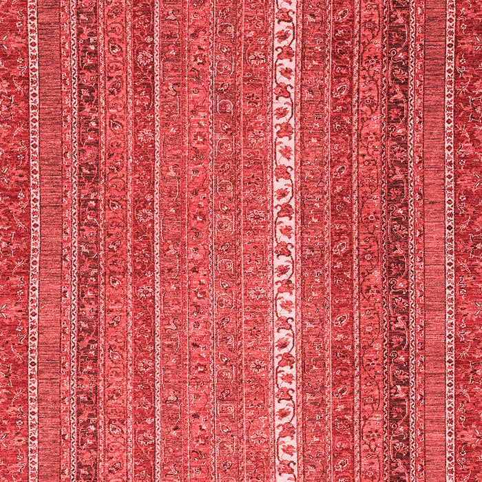 Machine Washable Abstract Red Modern Rug, wshabs2609red