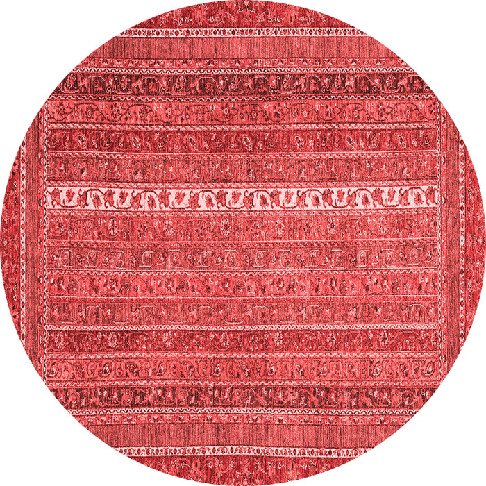 Machine Washable Abstract Red Modern Rug, wshabs2609red