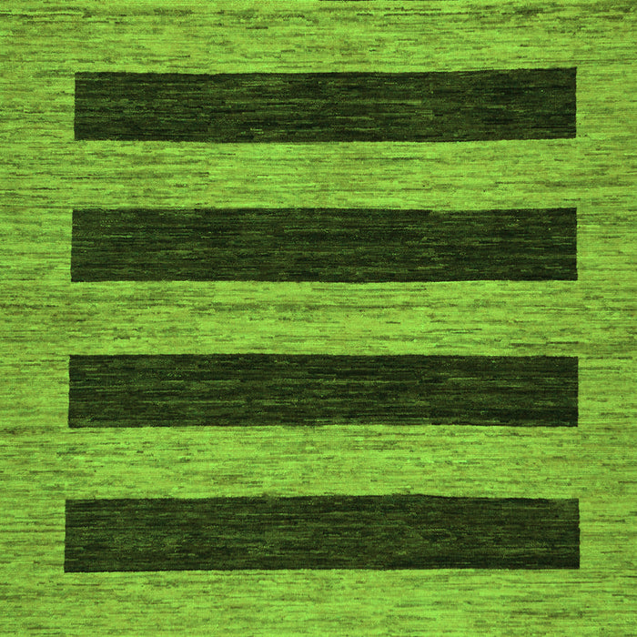 Abstract Green Modern Rug, abs260grn