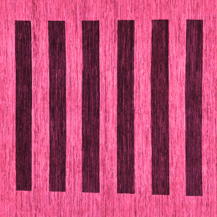 Square Abstract Pink Modern Rug, abs260pnk