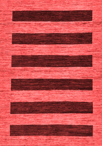 Abstract Red Modern Rug, abs260red