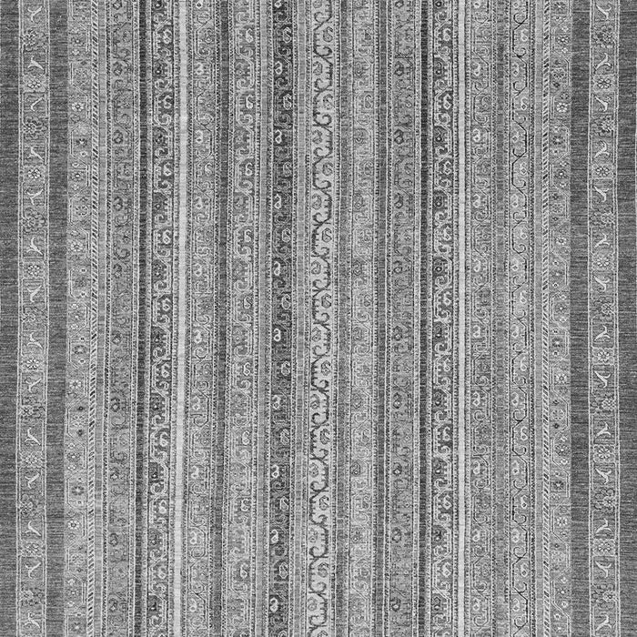 Machine Washable Abstract Gray Modern Rug, wshabs2610gry