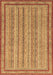 Abstract Brown Modern Rug, abs2610brn