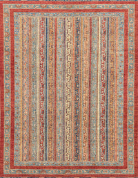 Machine Washable Abstract Brown Sugar Brown Rug, wshabs2610