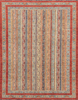 Machine Washable Abstract Brown Sugar Brown Rug, wshabs2610