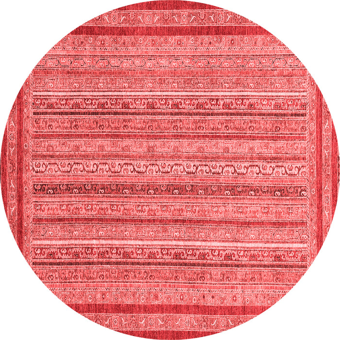 Machine Washable Abstract Red Modern Rug, wshabs2610red