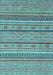 Abstract Light Blue Modern Rug, abs2611lblu