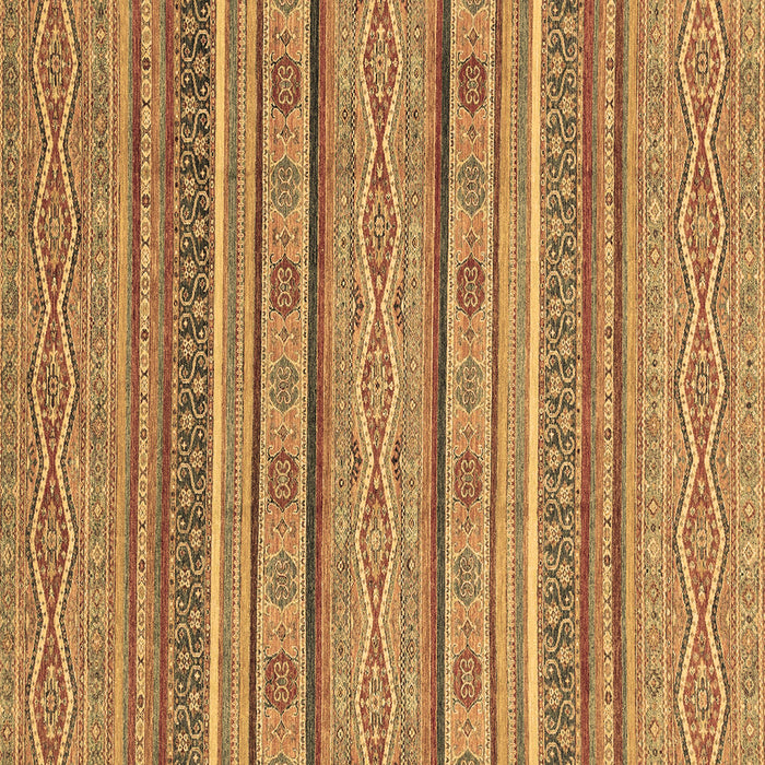 Square Abstract Brown Modern Rug, abs2611brn