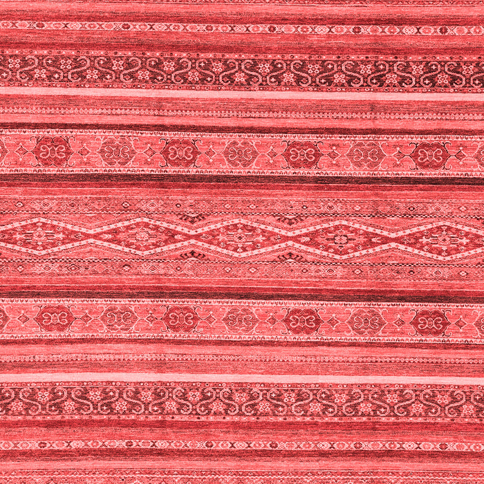 Machine Washable Abstract Red Modern Rug, wshabs2611red