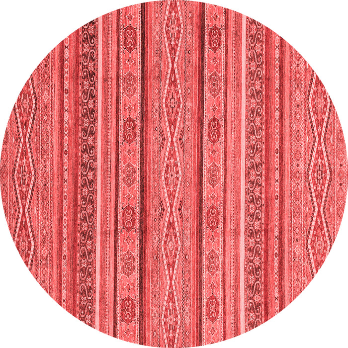 Machine Washable Abstract Red Modern Rug, wshabs2611red