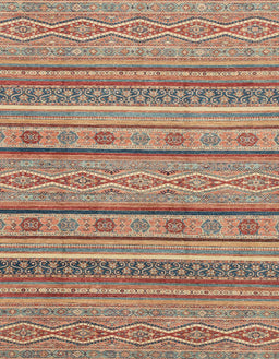 Abstract Brown Modern Rug, abs2611