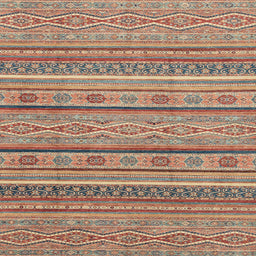 Square Machine Washable Abstract Brown Sugar Brown Rug, wshabs2611