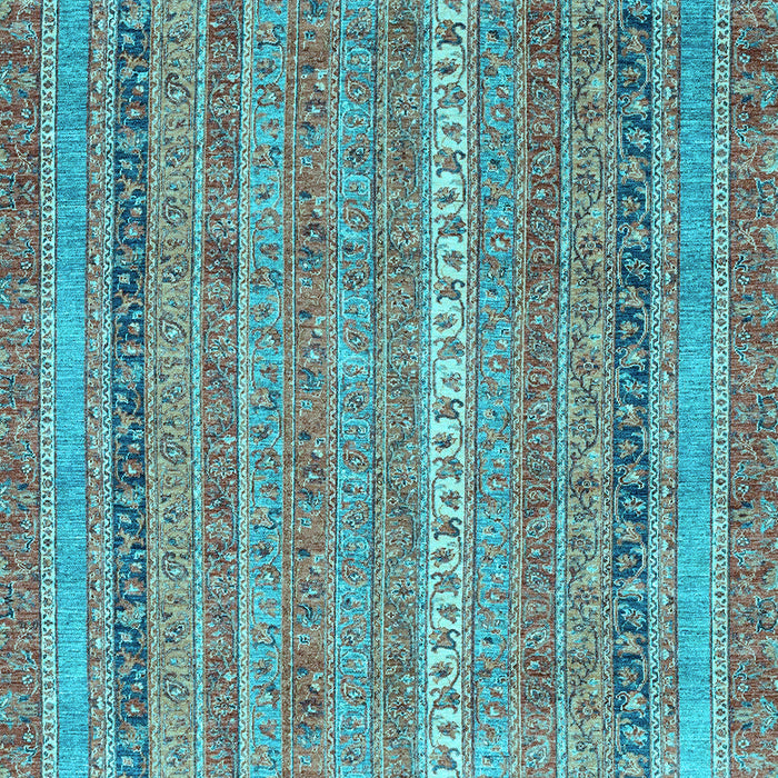 Abstract Light Blue Modern Rug, abs2612lblu