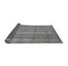 Sideview of Abstract Gray Modern Rug, abs2612gry