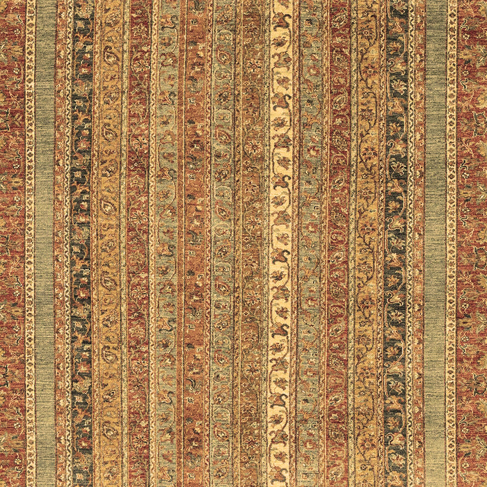 Machine Washable Abstract Brown Modern Rug, wshabs2612brn