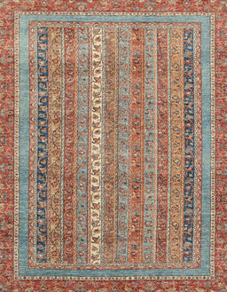 Abstract Camel Brown Modern Rug, abs2612