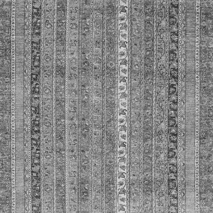 Machine Washable Abstract Gray Modern Rug, wshabs2612gry