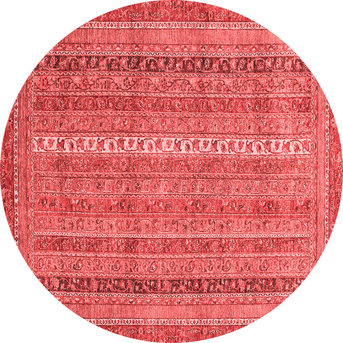 Machine Washable Abstract Red Modern Rug, wshabs2612red