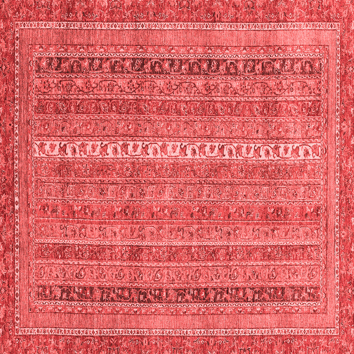 Machine Washable Abstract Red Modern Rug, wshabs2612red