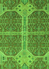 Abstract Green Modern Rug, abs2613grn