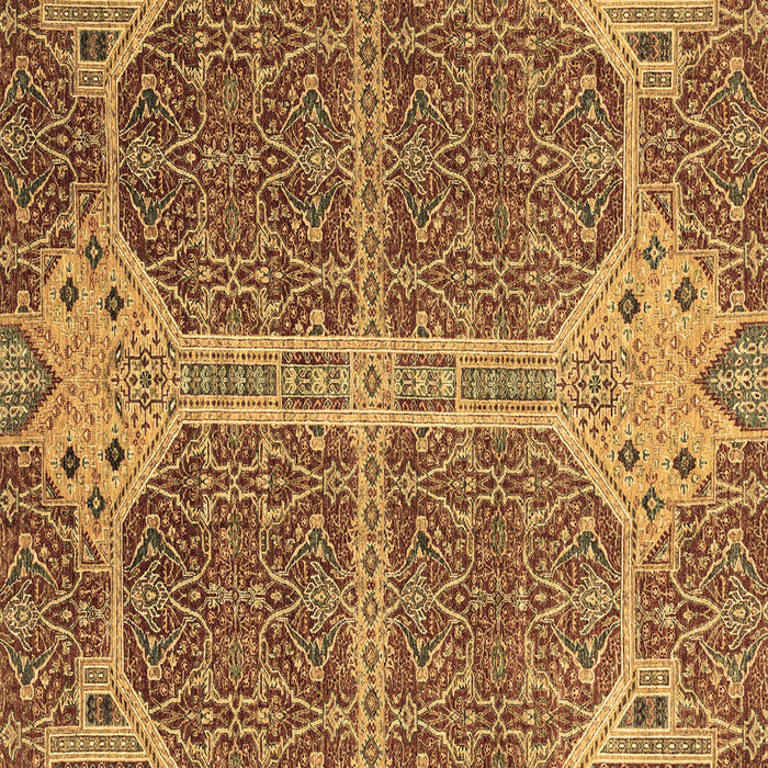 Square Machine Washable Abstract Brown Modern Rug, wshabs2613brn