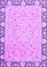 Machine Washable Oriental Purple Traditional Area Rugs, wshabs2615pur