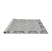 Sideview of Machine Washable Oriental Gray Traditional Rug, wshabs2615gry
