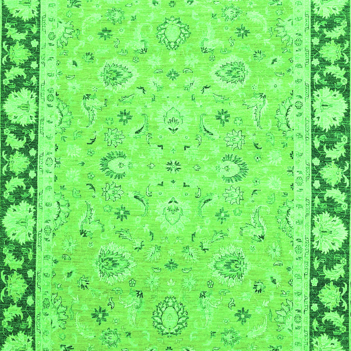 Oriental Green Traditional Rug, abs2615grn