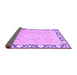 Sideview of Oriental Purple Traditional Rug, abs2615pur