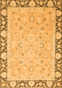 Oriental Orange Traditional Rug, abs2615org