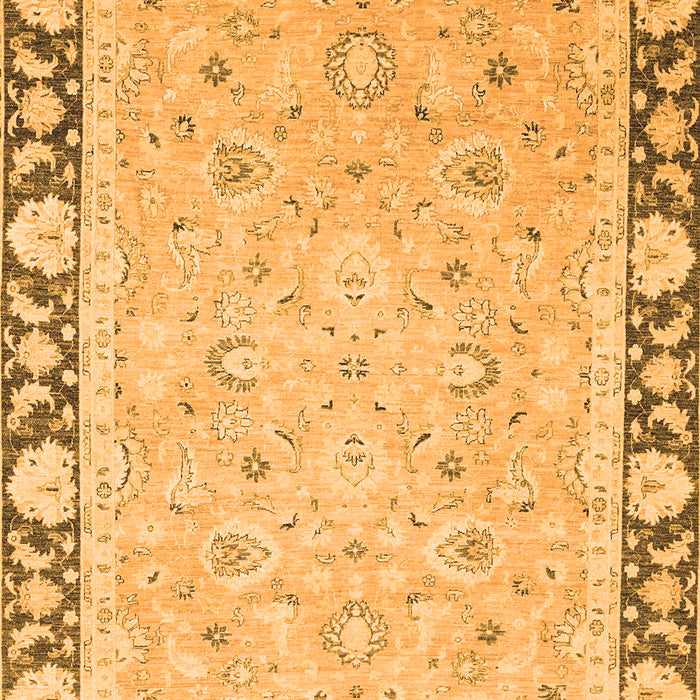 Oriental Orange Traditional Rug, abs2615org