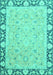 Oriental Turquoise Traditional Rug, abs2615turq