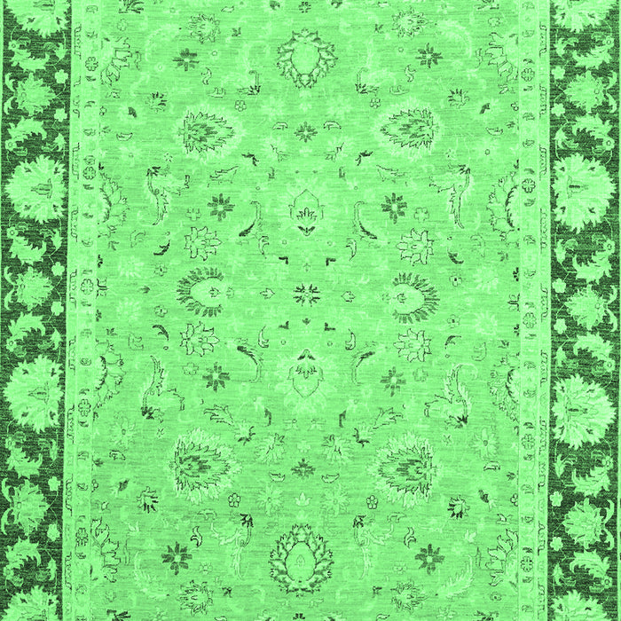 Oriental Emerald Green Traditional Rug, abs2615emgrn