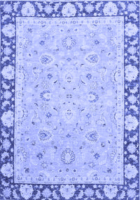 Oriental Blue Traditional Rug, abs2615blu