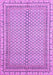 Machine Washable Abstract Purple Modern Area Rugs, wshabs2616pur