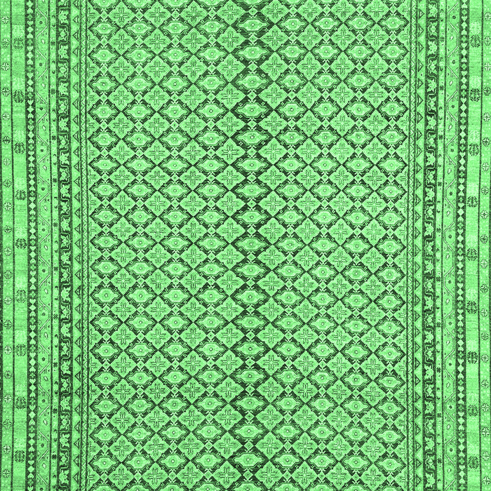 Machine Washable Abstract Emerald Green Modern Area Rugs, wshabs2616emgrn