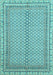 Machine Washable Abstract Light Blue Modern Rug, wshabs2616lblu