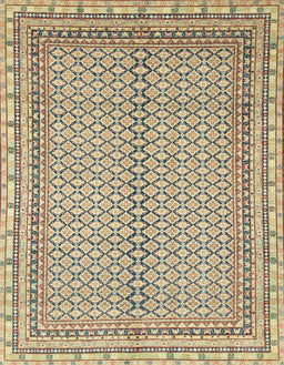 Abstract Brown Modern Rug, abs2616
