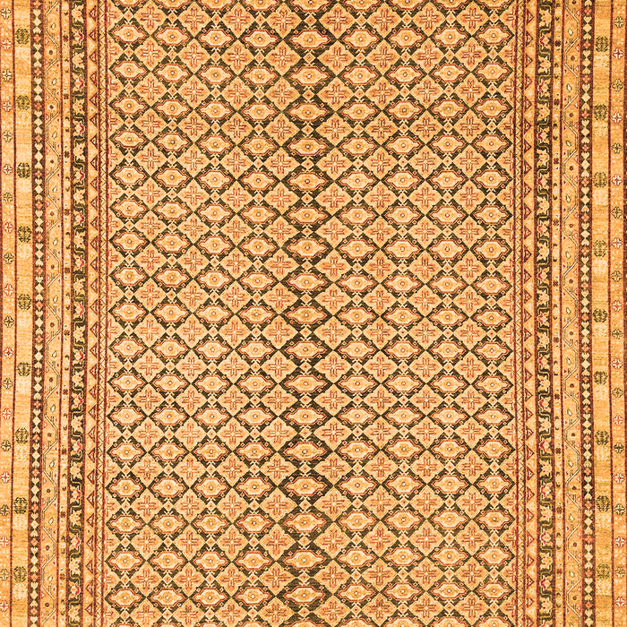 Machine Washable Abstract Orange Modern Area Rugs, wshabs2616org