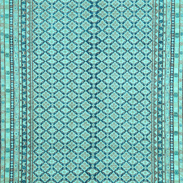 Abstract Light Blue Modern Rug, abs2616lblu