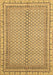 Abstract Brown Modern Rug, abs2616brn