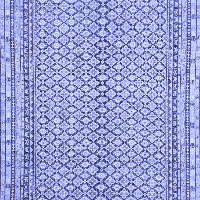 Abstract Blue Modern Rug, abs2616blu