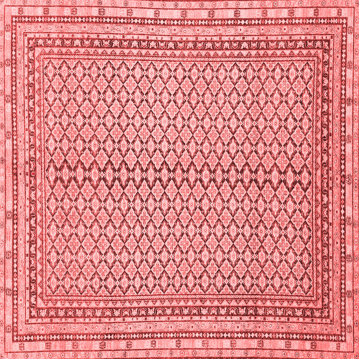 Machine Washable Abstract Red Modern Rug, wshabs2616red