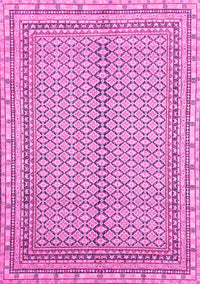 Abstract Pink Modern Rug, abs2616pnk