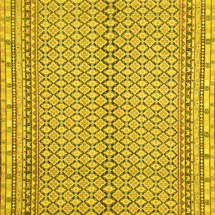 Abstract Yellow Modern Rug, abs2616yw