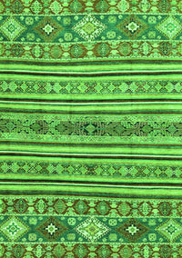 Abstract Green Modern Rug, abs2617grn